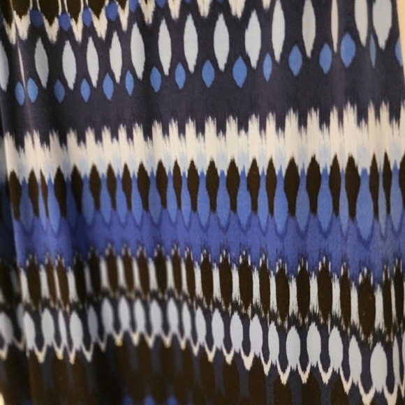 Apt. 9 Amazing Super cute flattering unique slleveless blue shift dress. XL - Picture 6 of 13